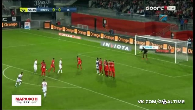 Memphis Depay Goal ~ Rennes vs Lyon 0-1