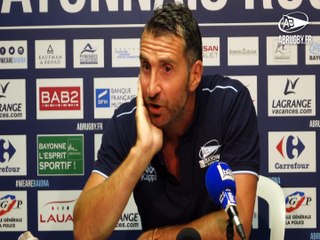 BRT : Bayonne - Racing 92 : La réaction de V. Etcheto