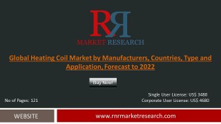 Heating Coil Market Analysis, Opportunities and Forecast (2017-2022)