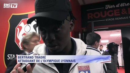 Rennes-Lyon (1-2) – Bertrand Traoré : "On doit continuer de grandir ensemble"