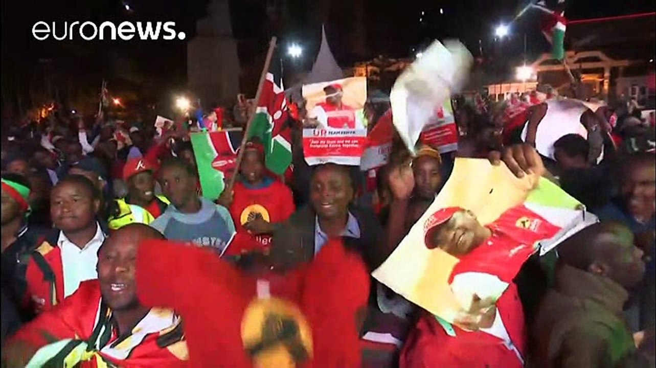 Kenia: Präsident Uhuru Kenyatta hat die Wahl gewonnen