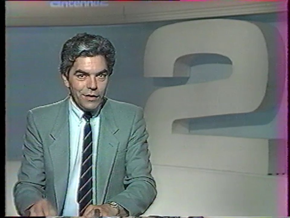 Antenne 2 - 21 Juin 1986 - Publicités + Flash Infos (Bernard Pradinaud)