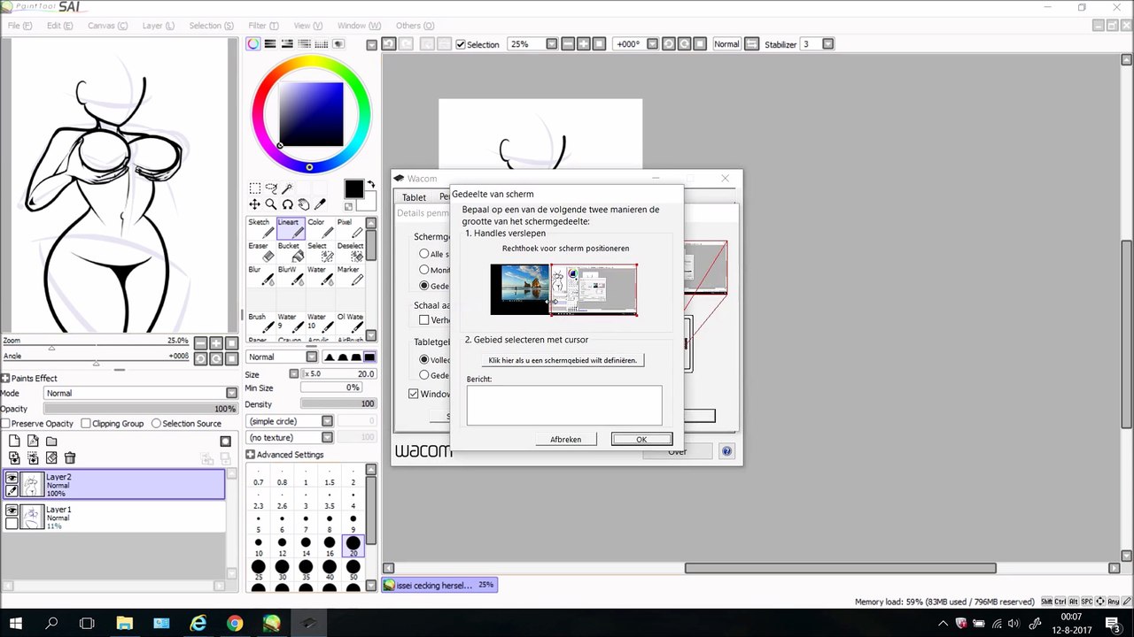 issei checking herself wip