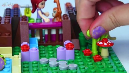 LEGO Friends Jungle Tree Sanctuary Build Review Silly Play Kids Toys