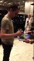 Muse Matt Bellamy Dominic Howard & Chris Wolstenholme signing autographs on 2017 tour