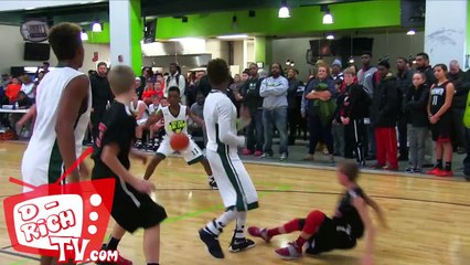 LeBron James Jr. Shows Crazy VISION and HANDLES! | North Coast Blue Chips #NCBC