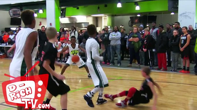 LeBron James Jr. Shows Crazy VISION and HANDLES! | North Coast Blue Chips #NCBC