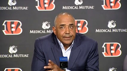 Marvin Lewis discusses Bengals 1st Round NFL Draft pick