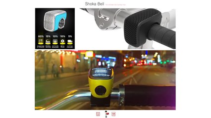 Shoka Bell: 자전거 라이더를 위한 스마트 벨 쇼카벨 [스나이퍼 뉴스룸]