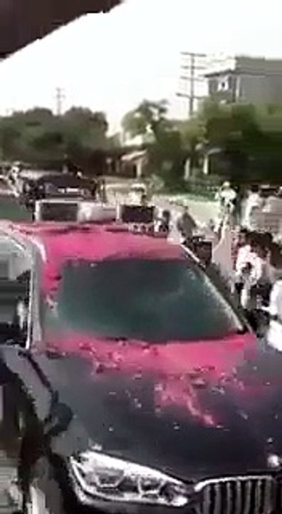 Clear Footage; Nawaz Sharif's car killed hamid during GT road rally