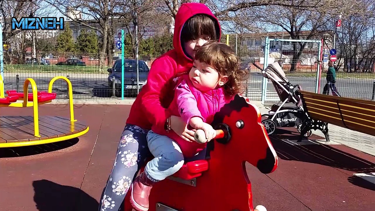 Baby and her friend playing together