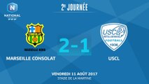 J2 : Marseille Consolat – USCL (2-1), le résumé