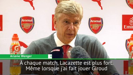 1ère j. - Wenger: "Lacazette s'adapte peu à peu"