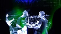 Gord Downie & Tragically Hip Dedication Light Years Pearl Jam 2016.08.20 Chicago Wrigley 1