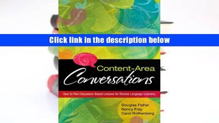 Books Content-Area Conversations: How to Plan Discussion-Based Lessons for Diverse Language