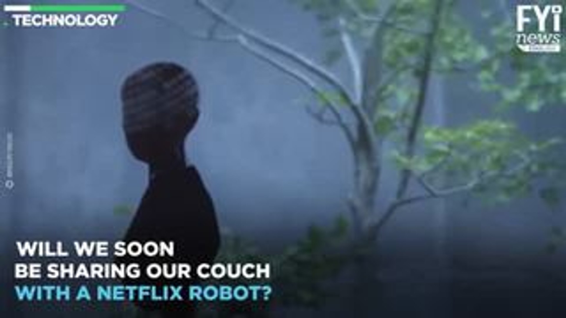 ⁣Robots Watching Netflix?