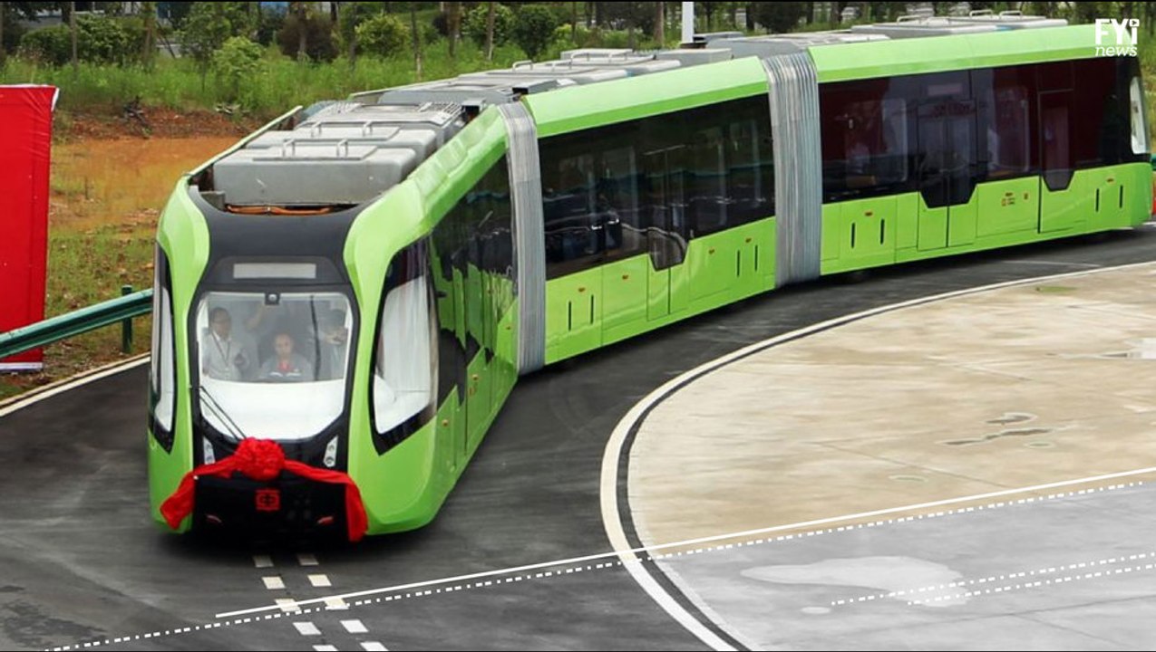 A Train With Virtual Rails