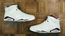 Cheap Nike Air Jordan 6 VI Retro Maroon Basketball Shoe 2017 Restock on www.nikekyrie4.us