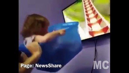 Funny Roller coaster Homemade , Can try this at home with your Baby