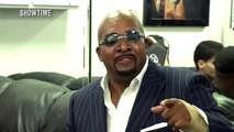 Leonard Ellerbe at Floyd Mayweather's media day _ Mayweather vs. McGregor _ UFC ON FOX