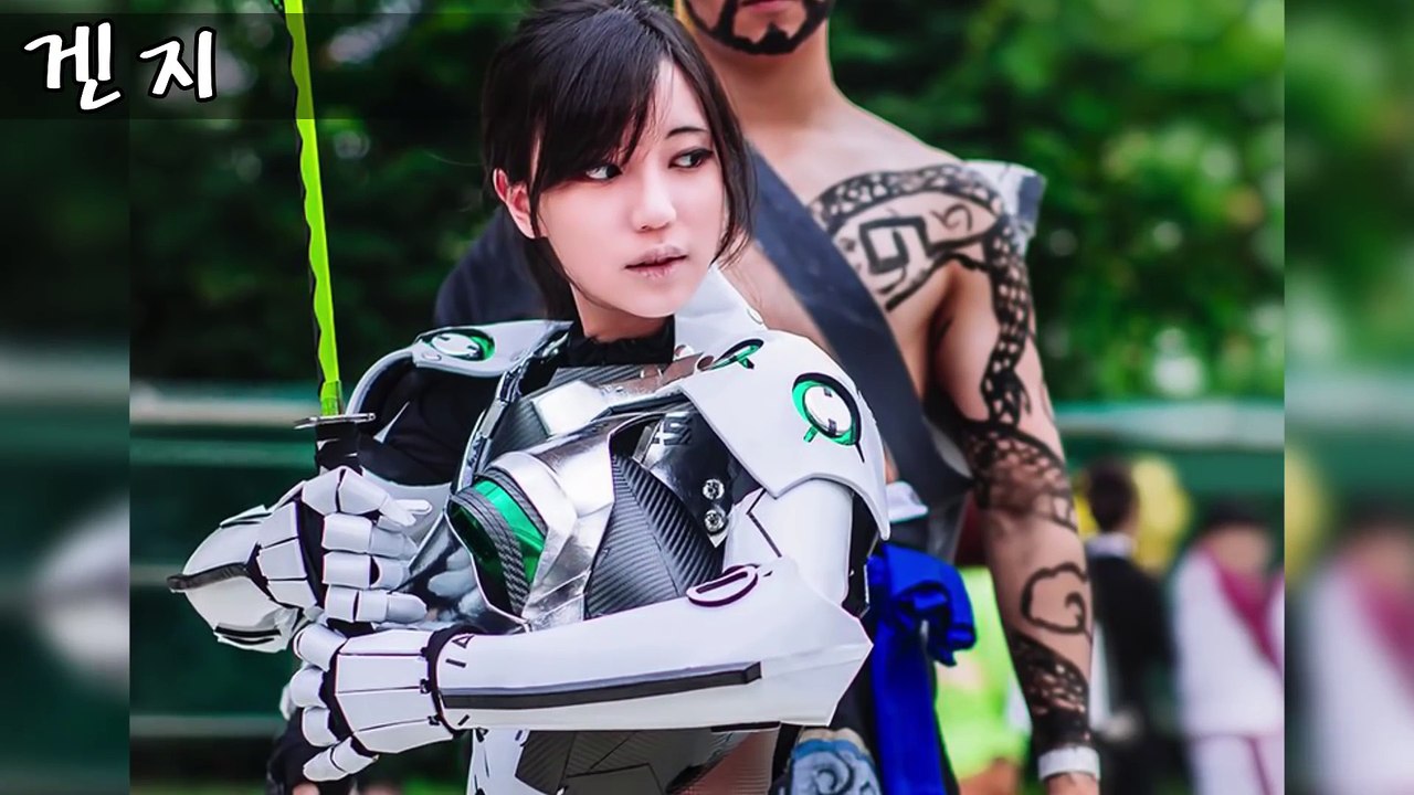 [코스프레] 오버워치 남캐가 여캐가 된다면 1 탄 _  랭킹 TOP 7  티비플  순위  송하나  D.va  한조  겐지  후방  동심  파괴 충격