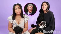 Kylie Jenner And Jordyn Woods Play With Puppies