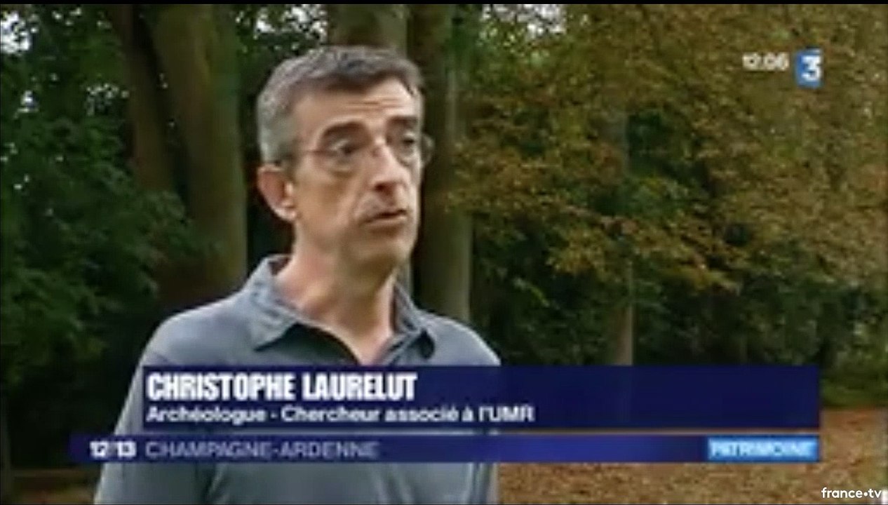 BURE Site archéologique - JT13h France3 Champagne-Ardenne - 11 août 2017