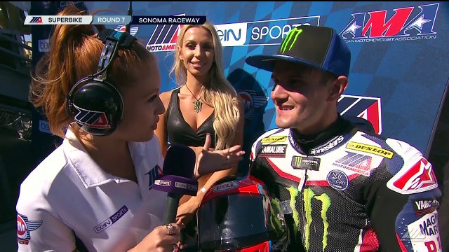 Cameron Beaubier Interview Superbike Race 2 Sonoma Raceway
