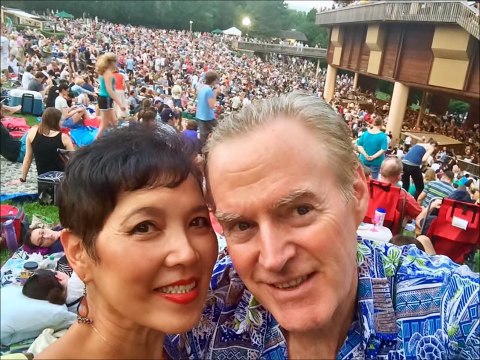 Bob Dylan Live 2016 concert w/ Mavis Staples in Vienna, VA on 7/5/16