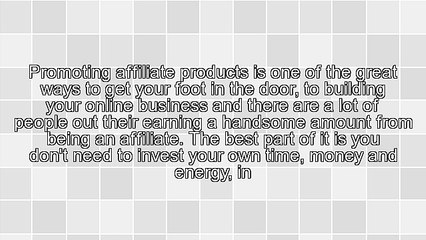 Hidden Dangers of Promoting Affiliate Products