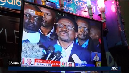Kenya: colère et liesse après la réélection de Kenyatta