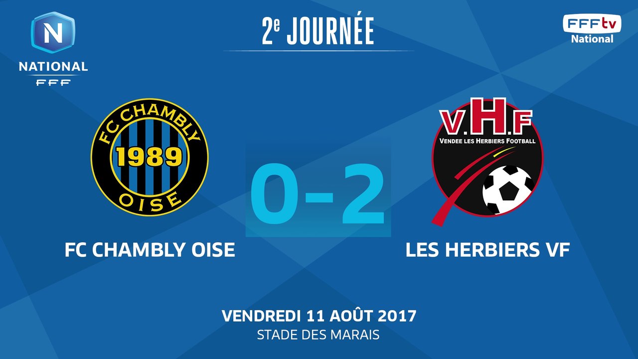 J2 : Chambly FC - Les Herbiers (0-2), le résumé