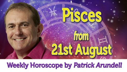Pisces Weekly Horoscope from 21st August - 28th August 2017