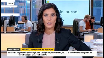 Antibes : Une mini tornade sur la plage créé la panique des touristes ! Regardez