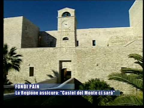 REGIONE PUGLIA. Fondi PAIN, la Regione assicura: Castel del Monte ci sara'