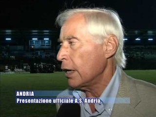 CALCIO. Presentazione ufficiale AS ANDRIA BAT 200/2010