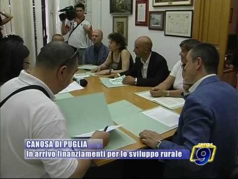 CANOSA DI PUGLIA. In arrivo finanziamenti per lo sviluppo rurale