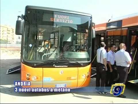 ANDRIA. In citta' 3 nuovi autobus a metano