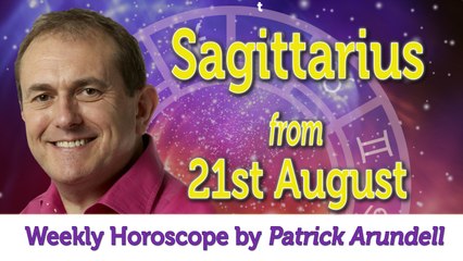 Sagittarius Weekly Horoscope from 21st August - 28th August 2017