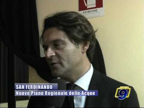 SAN FERDINANDO DI PUGLIA. Nuovo Piano regionale delle acque
