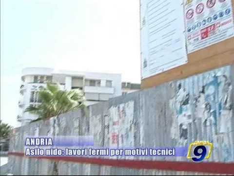 ANDRIA. Asilo nido quartiere Europa, lavori fermi per motivi tecnici