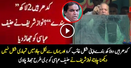 Main Tumhari Shakal Nahi Daikhna Chahta - Nawaz Sharif Badly Insulted Hanif Abbasi