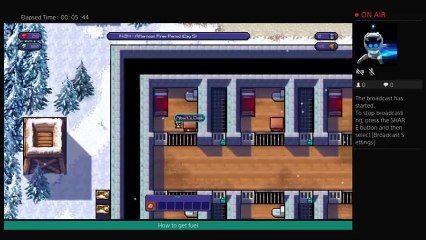 AcuteChip's Live PS4 Broadcast Escapists  Jingle Cells (2)