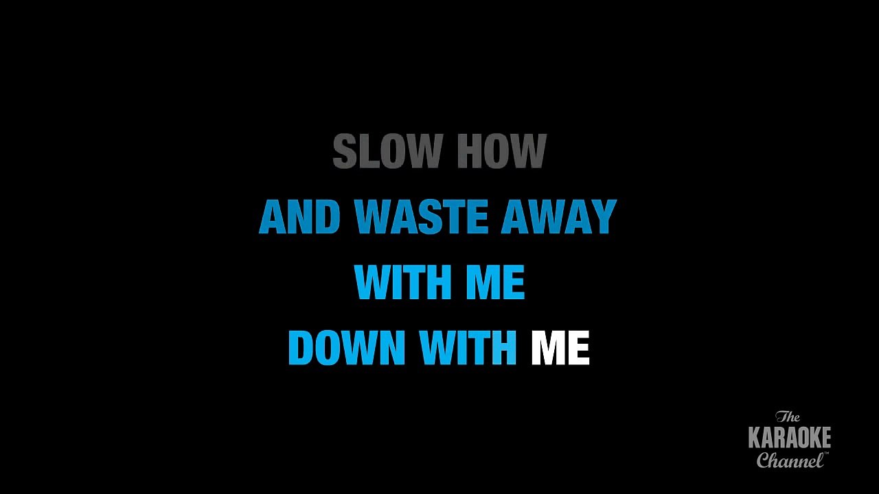 Everlong in the Style of Foo Fighters karaoke video with lyrics (no lead vocal)