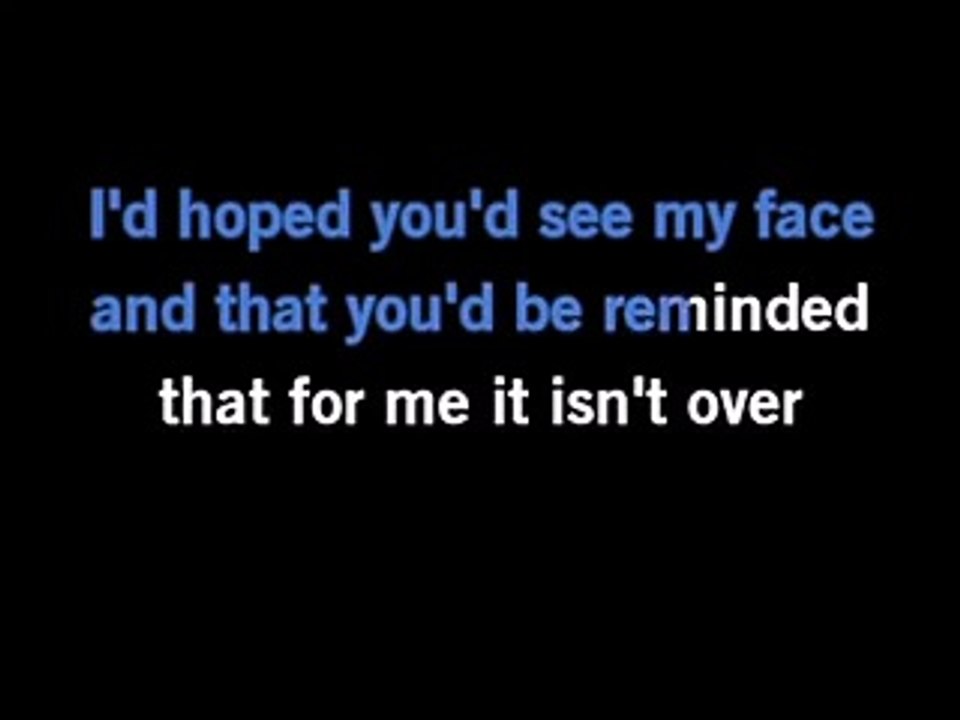 Adele - Someone Like You Karaoke