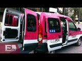 Dan banderazo a 120 taxis preferentes en el DF  / Andrea Newman