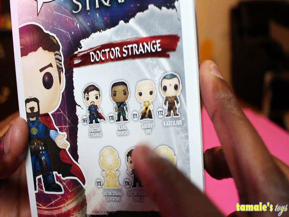 MARVEL DOCTOR STRANGE VINLY BOBBLE HEAD FIGURE REVIEW + UNBOXING POP 3 + YEARS DISNEY PIXAR COMICS, Toys BABY Videos