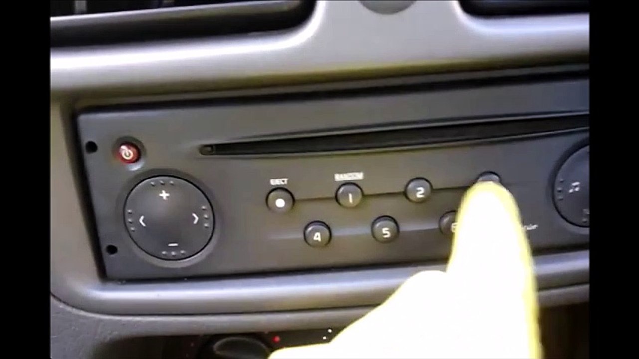 Enter Renault Kangoo Radio Code video Dailymotion
