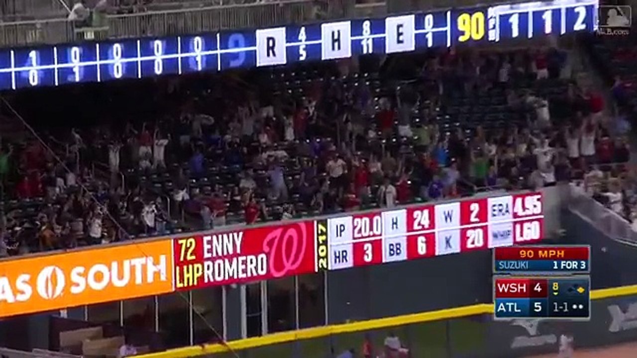 5/19/17: Suzuki, Swanson lead Braves to victory