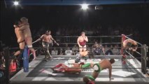 DAMNATION (Daisuke Sasaki, Mad Paulie & Shuji Ishikawa) vs. Kouki Iwasaki, Soma Takao & Yuki Ueno vs. Antonio Honda, Danshoku Dino & Toru Owashi - DDT King of DDT (2017) - 2nd Round